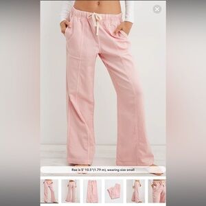 Aerie Tie Waist Pant size small "Me Day"
